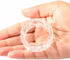 Factory Direct Craft Set of 12 Crystal Look Acrylic Napkin Rings for Table Decor | Clear Napkin Rings for Thanksgiving Dinners, Christmas Parties,...