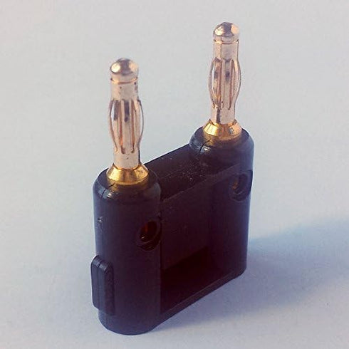 CESS Dual 2-Way Speaker Banana Male Plug Cable Connectors - Banana Dual Plug (10 Pack)...