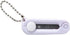 White Folding Scissors Safe Portable Travel Scissors Mini Scissor Foldable Telescopic Cutter Pocket with Keychain for Cutting, Scrapbooking, Craft...