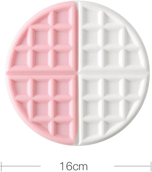Creative Trivet for Hot Pots and Dishes, 6.3 Inch Flexible Silicone Pot Holders Hot Pads, Anti-Slip Coaster, Heat Resistant Mat Multi-Use Creative...