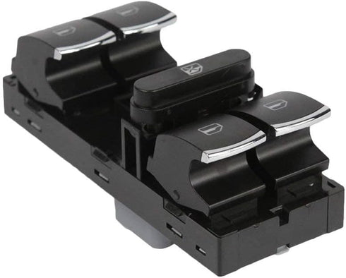 Master Driver Power Window Switch 5ND959857 1K4959857B 5K4959857 Front LH Compatible with VW Volkswagen CC Golf Jetta Passat Tiguan 2005 2006 2007...