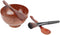 lasenersm 1 Set Mask Bowl with Spoon Spatula & Brush Eco Wooden Mask Mixing Bowl and Spoon Facemask Bowl Mud Mask Mixing Bowl DIY Skin Care Mixing...