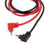 2pairs 90cm/35" Long Digital Laboratory Multimeter Voltmeter Test Lead Probe Wire Cable Banana Plug Connector Black Red 1000V...