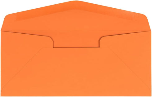 JAM PAPER #10 Business Colored Envelopes - 4 1/8 x 9 1/2 - Orange Recycled - 50/Pack...