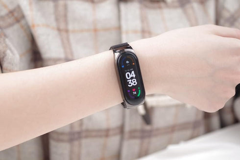 MIJOBS Strap for Xiaomi Mi Band 5 Mi Band 6 Mi Band 7 Breathable Replacement Strap for Band 4/Mi Band 3 Smartwatch Straps Wristband Bracelet for W...