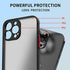 Black iPhone 13 Pro Case - Anti-Fall, Waterproof, and Four Corner Shockproof iPhone 13Pro Case Protective/Thin Cover iPhone 13 Pro Made from PC & ...