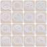 16Pcs Plastic Coffee Stencils Various Patterns Art DIY Mold Tools for Cappuccino Chocolate Latte Barista Template...