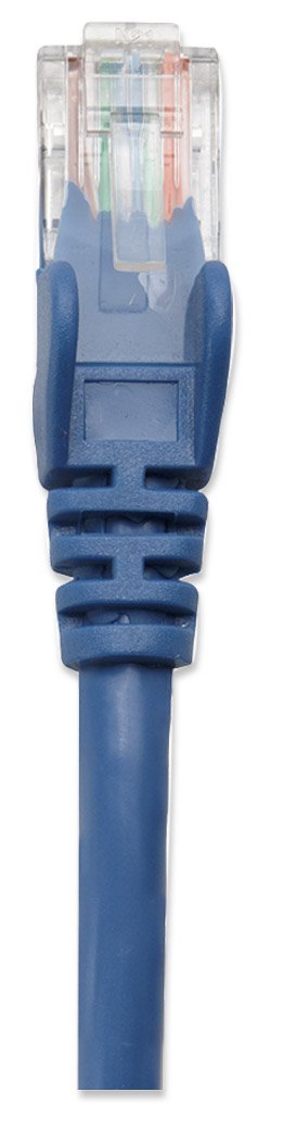 Intellinet Network Solutions Cat5e RJ-45 Male/RJ-45 Male UTP Network Patch Cable, (319874), Blue, 7.5 m (25 ft)...