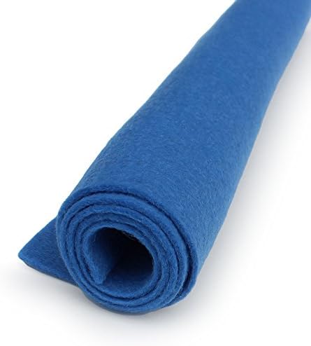 Norwegian Blue - Wool Felt Oversized Sheet - 35% Wool Blend - 1 12x18 inch Sheet...