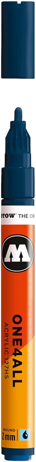 MOLOTOW ONE4ALL Acrylic Paint Marker, 2mm, Petrol, 1 Each (127.219)...