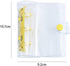 4PCS Mini Transparent 3-Ring Binder Covers, Mini Binder Notebook Cover, Soft PVC Notebook Round Ring Binder Cover Protector, Photo Album Loose-Lea...