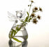 Brccee AC Angel Hanging Glass Angel Flower Vase Plant Flower Vase Hydroponic Office (S)...