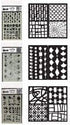 Dyan Reaveley's Dyalog Stencils Set 2 - Border It Too, Doodle It Too & Stencil It Too - 3 Items...