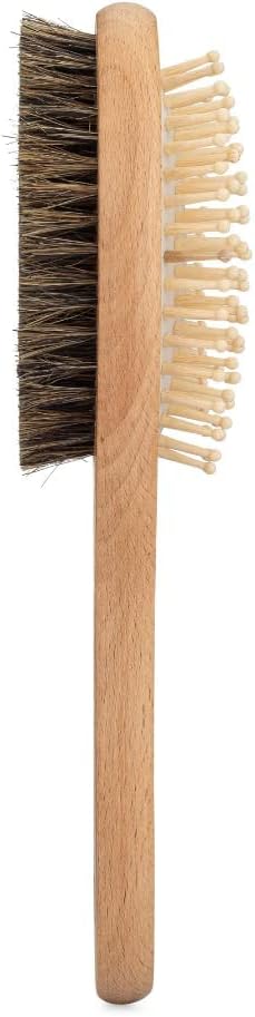 PAWFUME 2-in-1 Pet Brush – Dog Hair Brush – Cat Hair Brush – Dog Grooming Brush – Cat Grooming Brush – Soft Dog Brush for Long Haired Dogs – Soft ...