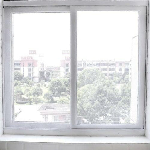 200X150cm Magnetic Window Screen DIY Screen Window with Tape Anti-Insect Bug Mosquito Door Curtain Net Mesh...