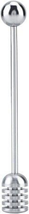 Fdit Solid Stainless Steel Honey Dipper Drizzler Stirrer Spoon Mixing Stick Tool...