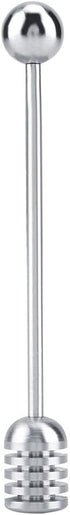 Fdit Solid Stainless Steel Honey Dipper Drizzler Stirrer Spoon Mixing Stick Tool...
