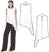 Style Arc Sewing Pattern - Perry Woven Top (Sizes 10-22)...