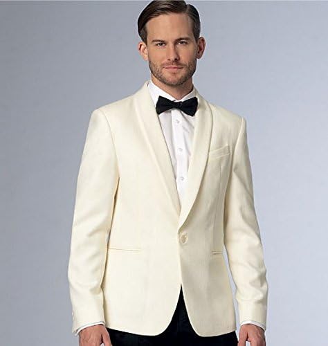 Vogue Patterns V9097MUU Men's Jacket and Pants Sewing Template, Size MUU (34-36-38-40)...