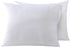 Cooling Bamboo Viscose Feather Proof Pillow Protectors with Zipper King Size Waterproof Down Proof Covers for Bed Pillows 2 Pack...
