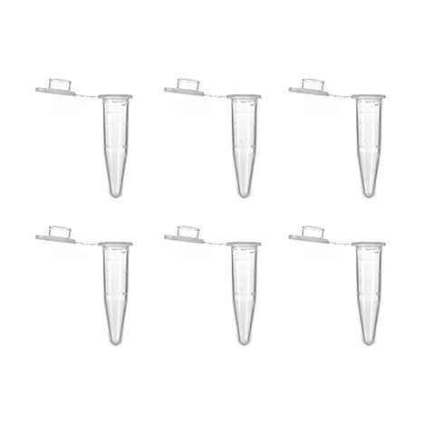 500PCS 1.5ml Microcentrifuge Tube with Snap Plastic Test Tube Frosted Surface Clear Scale Microtube for Laboratory...
