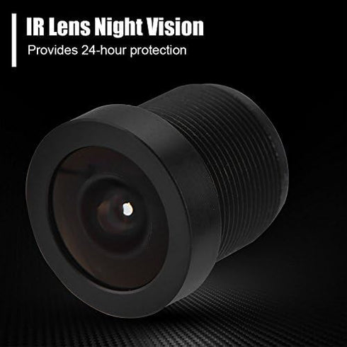 CCTV Camera Lens, 2.1mm Camera Lens 150° Wide Angle M12*0.5 IP Camera Lens for 1/3'' & 1/2.9'' CCD Chips, This Camera Lens with IR Night Vision Fu...