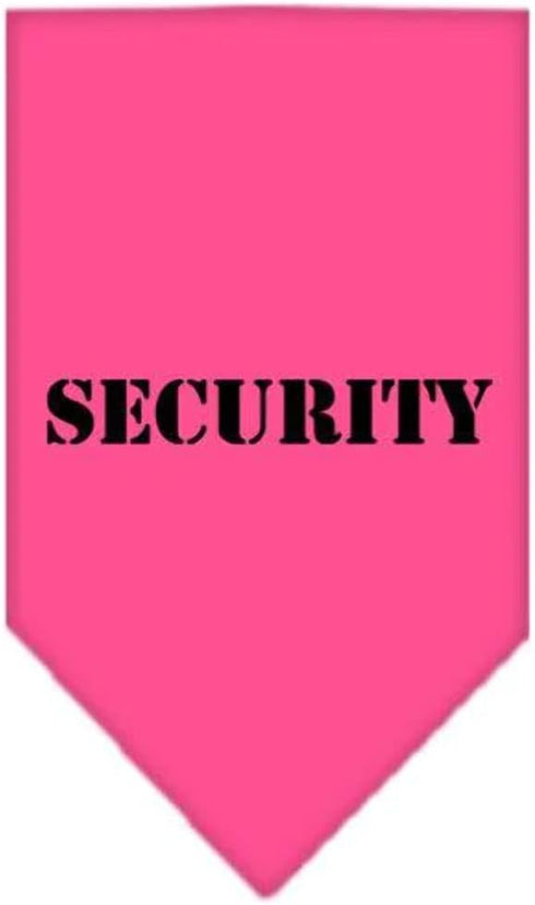 Mirage Pet Products Security Screen Print Bandana, Large, Yellow...