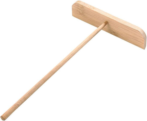 Hemoton Dough Scraper Dough Scraper Dough Scraper 4pcs Crepe and Pancake Spreader Wooden T-shape Crepe Pancake Maker Utensils Spreading Bakery Too...