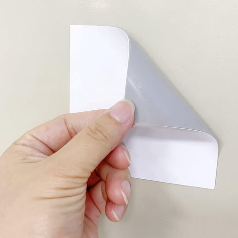 Dry Erase Sticky Notes Reusable - 4"×4"-6 Pack.White Sticky Notes Non-Magnetic Whiteboard Stickers for Wall?PC?Wood?Bricks...