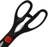 Set of 4 Black Stainless Steel Comfort Grip Scissors 8.5" Multi-Purpose Shears Perfect for Any Kitchen, Crafting Table, and More!...