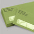 LUXPaper #10 Business Window Envelopes | 4 1/8" x 9 1/2" | Avocado Green | 70lb. Text | 50 Qty...