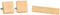 Men's Natural Wood Cufflink Tie Clip Set Round Cufflinks Tie Bar Set with Gift Box...