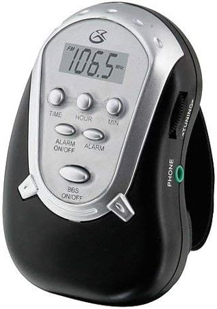 GPX R300S Am/FM Armband Radio with Earbuds,Black...