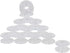 SINGER 06543 Class 15J Bobbins, Transparent, 12-Count...