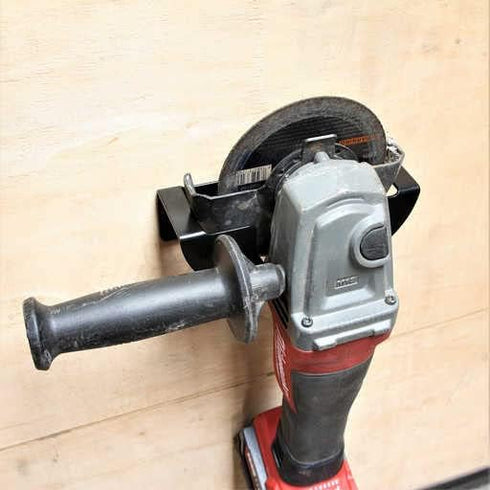 (Pack of 2) Black Angle Grinder Holder Tool Wall mount Bracket for 5inch Grinder...