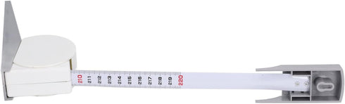 Portable Height Measuring Meter Wall Mounted Retractable Height Meter Convenient Body Growth Stature Altimeter 2.2meter for Clinics Fitness Studio...