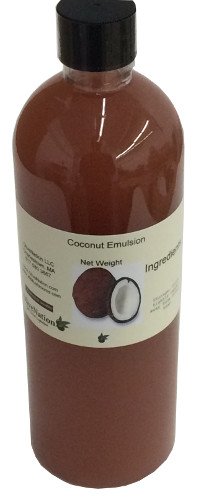 OliveNation Coconut Emulsion for Baking, Water Soluble for Sweet or Savory Recipes, Cakes, Cookies, Fontant, Frosting, Filling, Non-GMO, Gluten Fr...