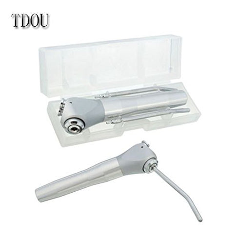 2PCS Dental Air Water Spray Syringe Triple 3 Way 2 Nozzles Tips Metal Handle + 4Pcs Metal Alloy Nozzles/Tips/Tube...