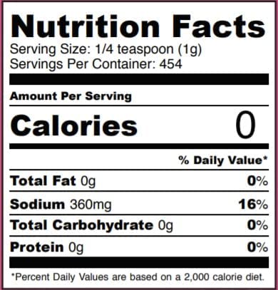 Peg's Pink Salt - Gourmet Seasoning - All Purpose for Cooking - Salt with Herbs and Spices - No MSG - No Sugar - 16 oz...