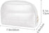 Semicircular Makeup Bag, Waterproof Cosmetic Case, Down Makeup Pouch, Travel Toiletry Organizer, Makeup Storage Purses for Women, Cute Storage Han...