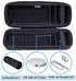 LTGEM Hard Case for ???????????????? ???????? ???????? ?? Ultimate Ears Boom 3 Portable Waterproof Bluetooth Speaker and Charger Dock(Black+Black)...