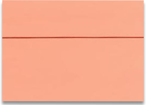 Peach 50 Boxed A6 (4-3/4 x 6-1/2) Envelopes for 4-1/2 x 6-1/4 Greeting Cards Invitations Birth Announcements Showers from The Envelope Gallery...