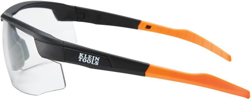 Klein Tools 60174 Safety Glasses, PPE Protective Eyewear with Semi Frame, Scratch Resistant, Anti Fog Clear and Gray Lens Combo Pack...