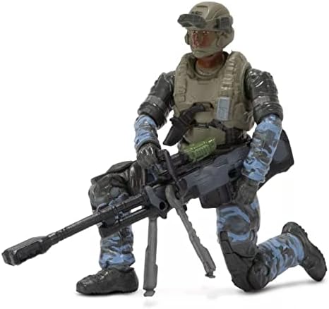 Halo Infinite World of Halo 4" Figures Series 1 2 3 4 Collection (Choose Figure) (UNSC Marine (w/Sniper Rifle))...