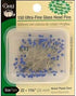 Dritz 172 Glass Head Pins, Ultra Fine, 1-3/8-Inch (150-Count) , Blue...
