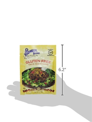 Pioneer Gluten Free Taco Seasoning Mix, 1 Ounce (Pack of 12)...