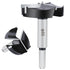 ASNOMY Carbide Forstner Drill Bit, 2-3/8Inch Upgrade 3-Cutter Forstner Bit for Hard Wood, Wood Drilling Hole Saw Set Woodworking Hinge Cutter Tool...