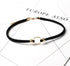 Boho Goth Black Choker Necklaces Velvet Hippie Punk Cool O Circle Necklace For Women Teen Girls Adjustable Layered Unique Fashion Party Jewelry Gi...
