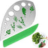 Herb Stripper, Jiaedge Green 9 holes Stainless Steel Kitchen Herbs Leaf Stripping Tool, Metal Herb Peeler for Kale, Collard Greens, Thyme, Basil, ...
