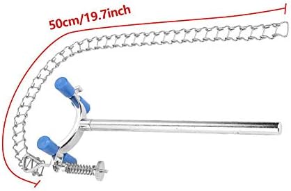 YWBL-WH Lab Beaker Chain Clamp Clip Beaker Container Fixator Chemical Equipment, Laboratory Container...